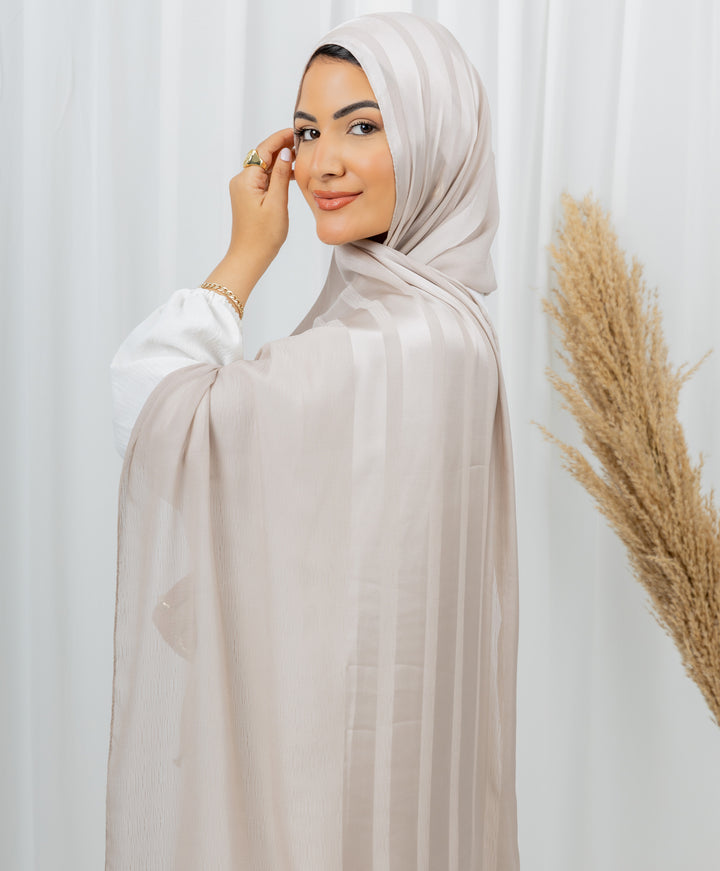 Splendor Satin Chiffon Scarf
