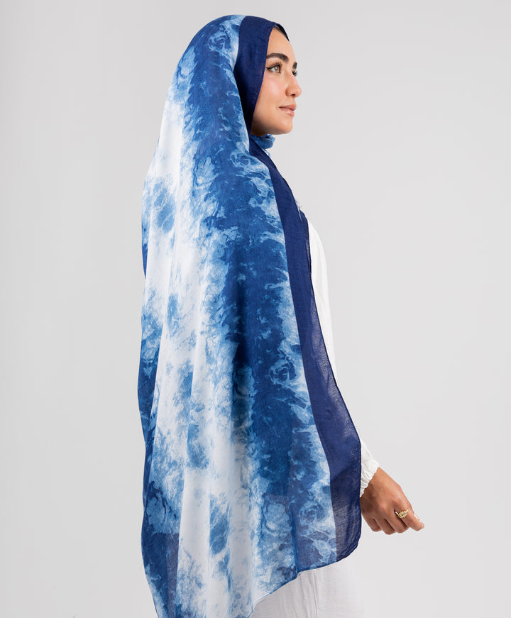 Azure Clouds Modal Scarf