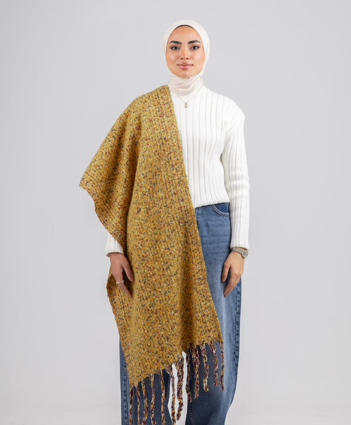 Speckle Winter Shawl