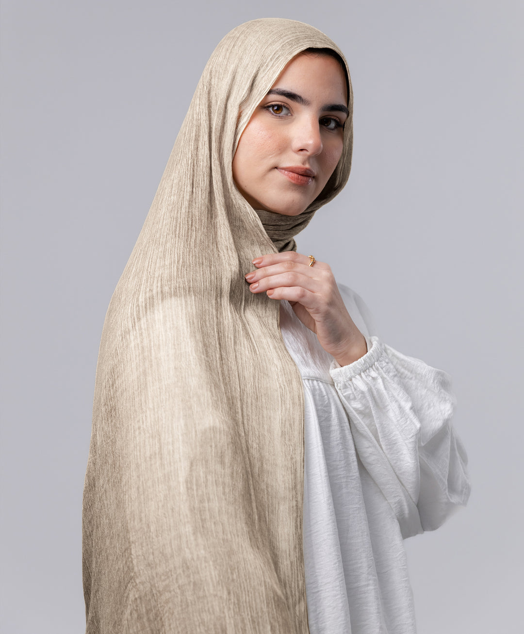 Marble Linen Scarf