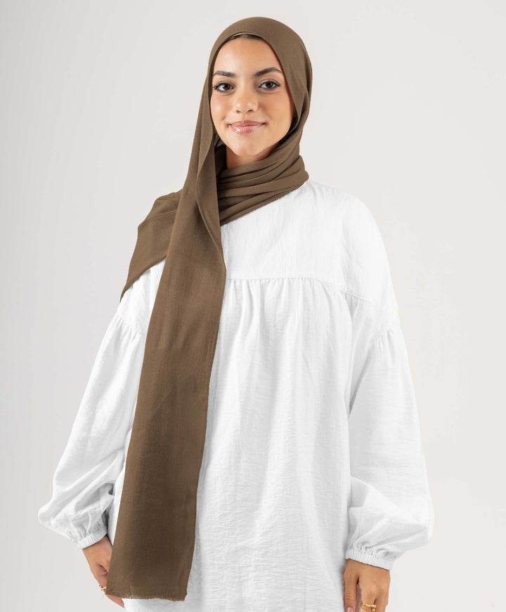 Cotton Crinkle Scarf