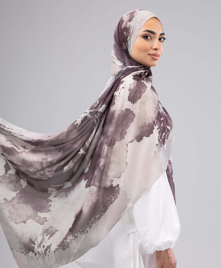 Earthy Blush Chiffon Scarf
