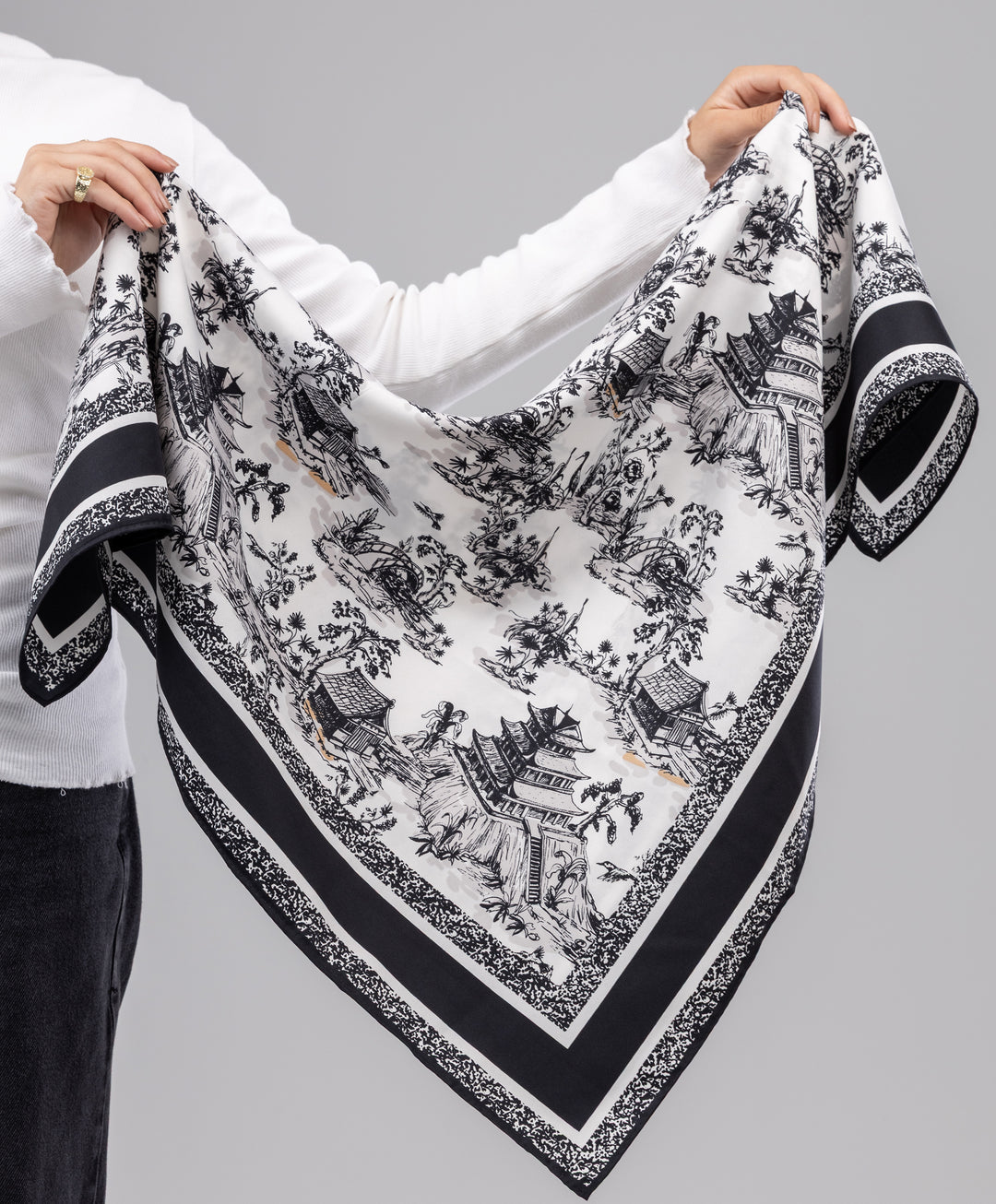 Luxury Silk Square Scarf