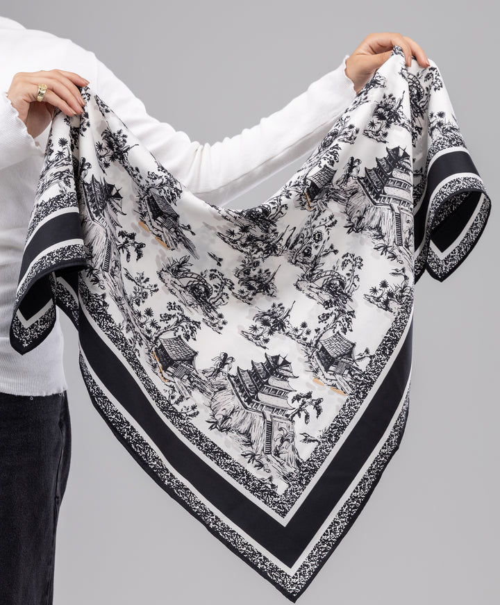 Luxury Silk Square Scarf