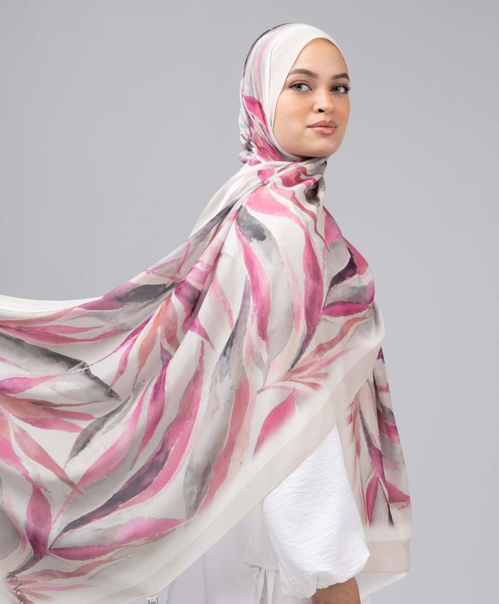 Flora Muse Chiffon Scarf
