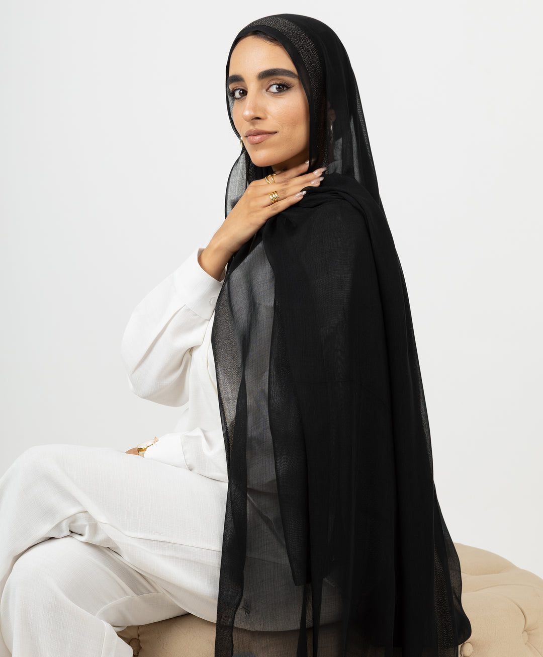 Classy Linen Scarf