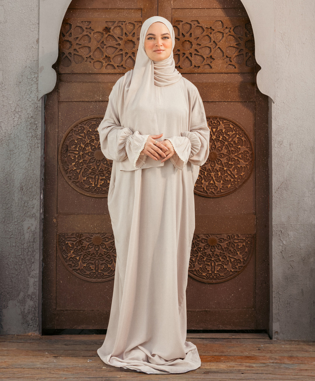 Plain Viscose Flounce Sleeves Isdal