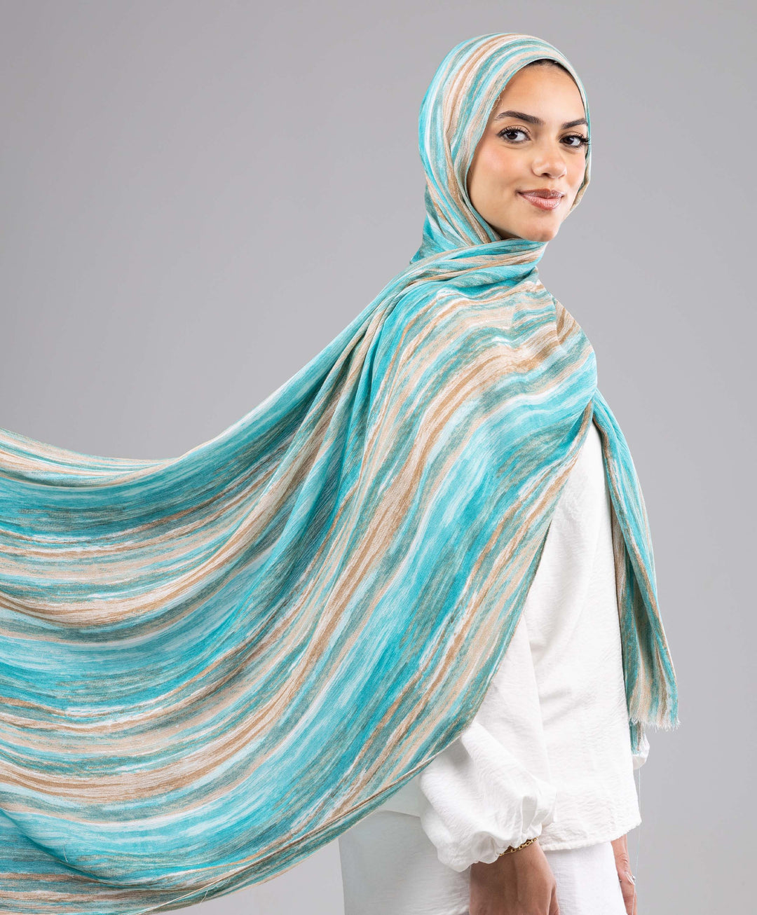 Lined Fantasy Sponge Scarf
