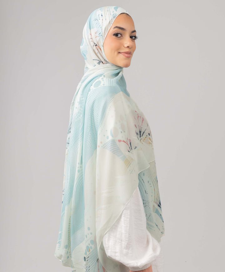 Tranquility Chiffon Scarf