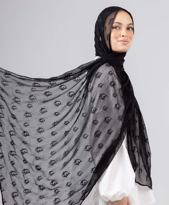Grace Luxury Crushed Scarf