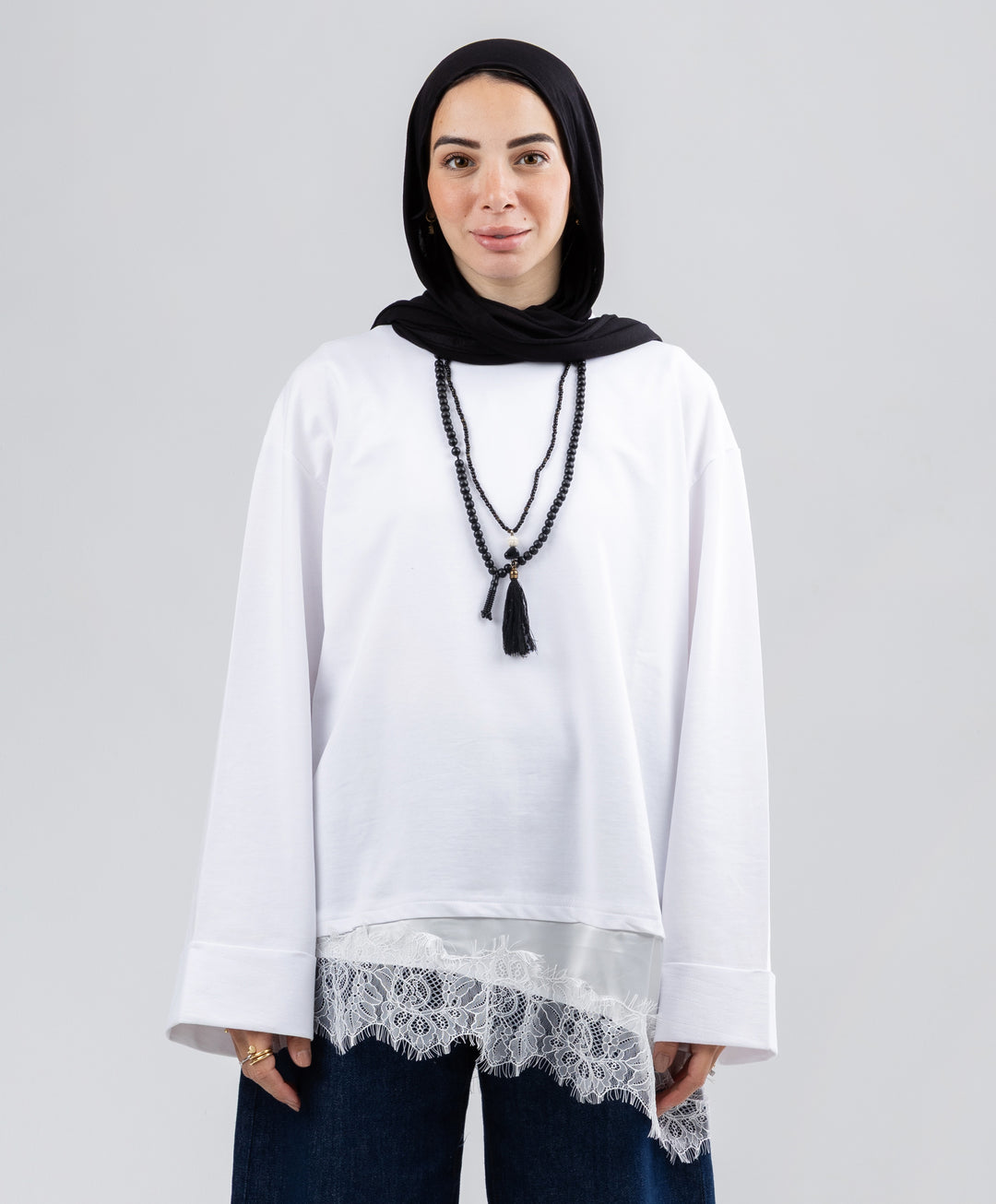 Lace Trim Shirt