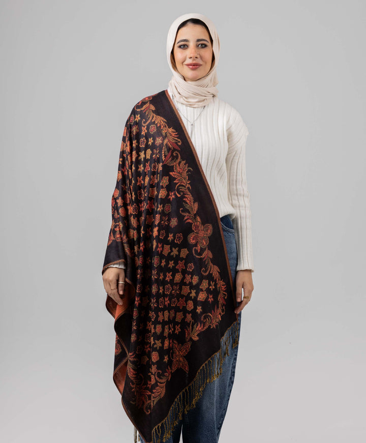 Starflower Winter Shawl