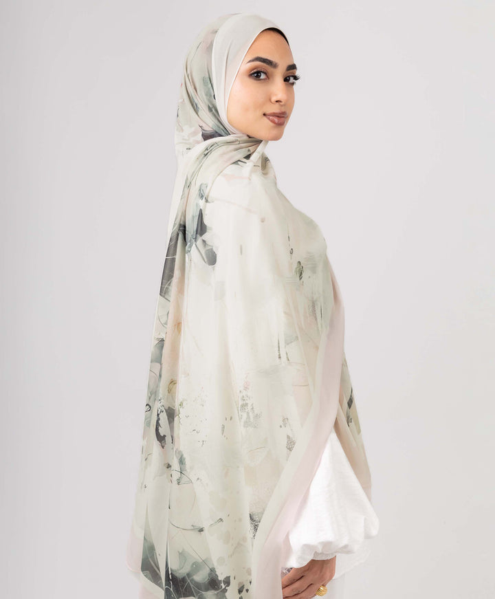 Misty Chiffon Scarf