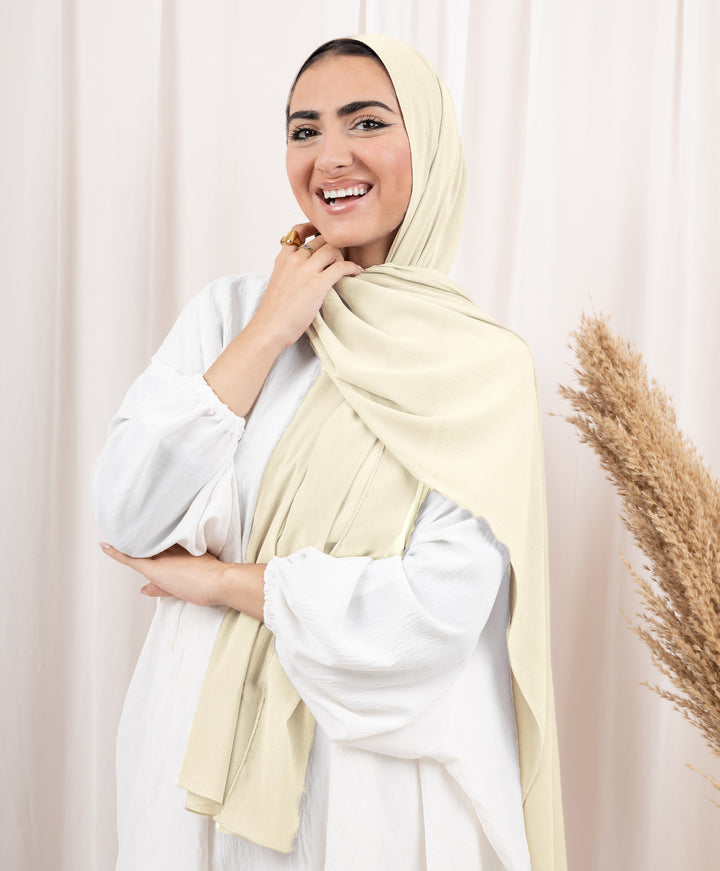 Dots Crinkle Chiffon Scarf