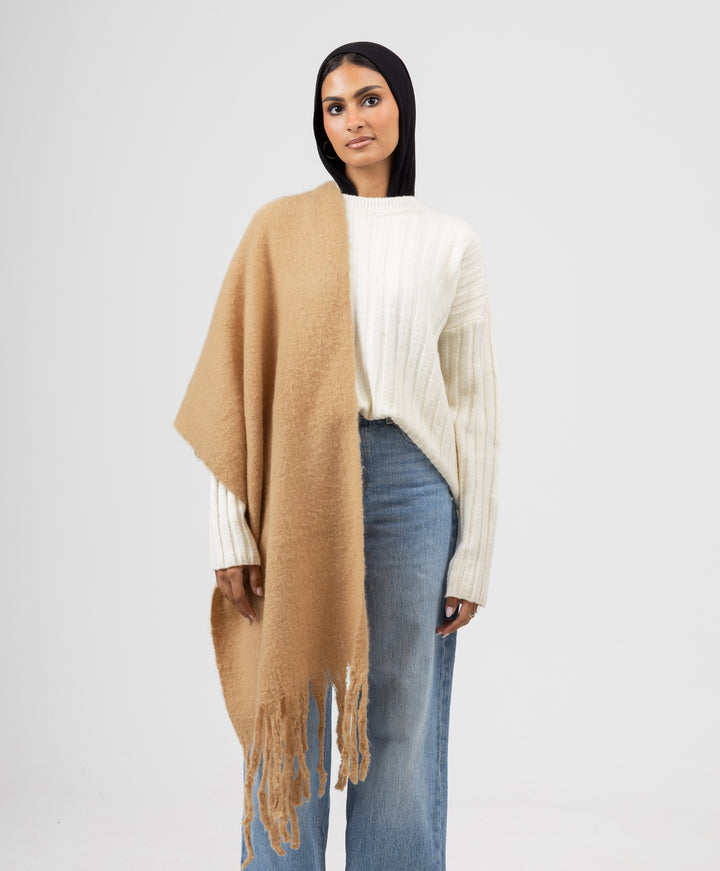 Essential Shawl-Camel