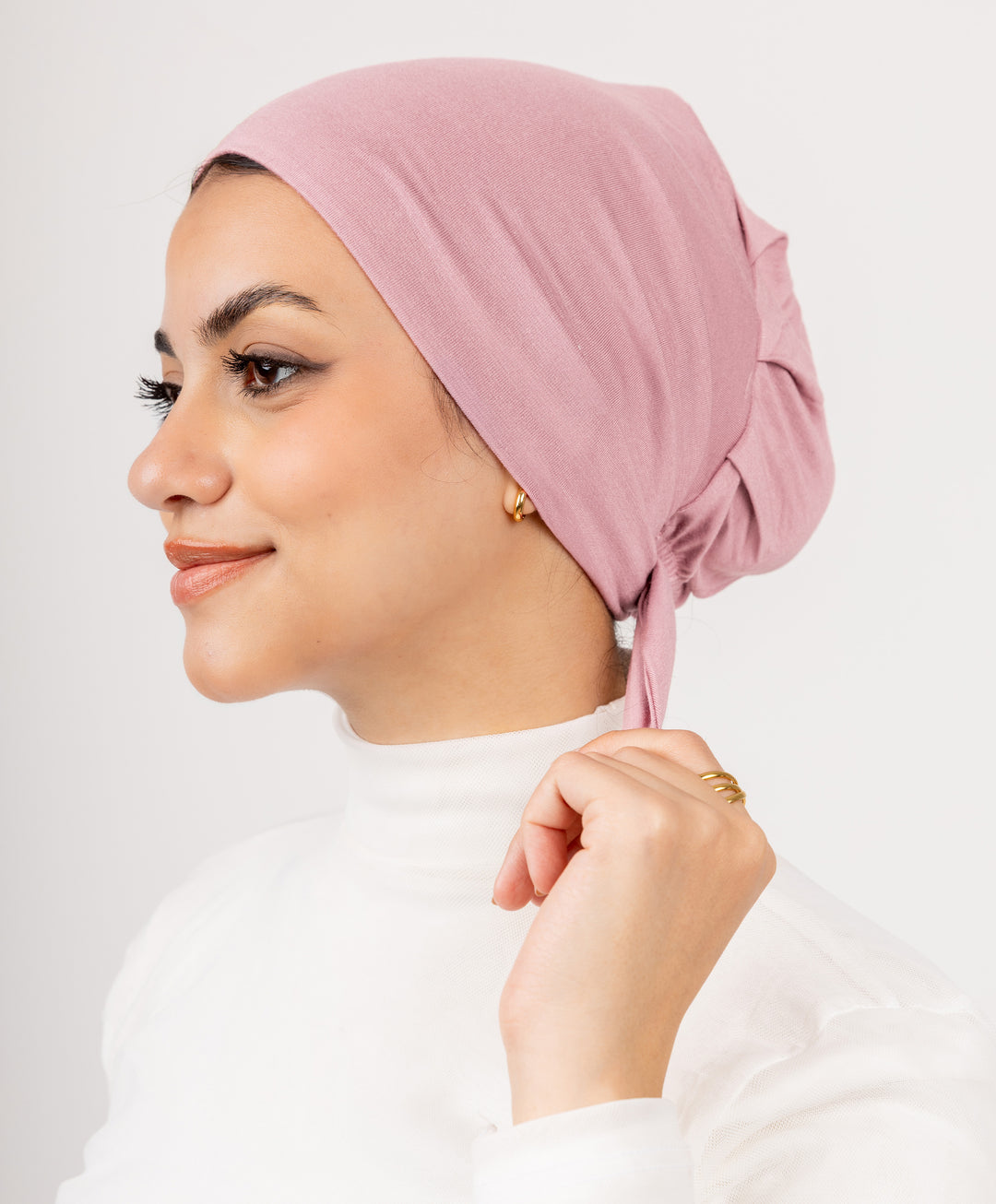 No Thread Underscarf with Tie-Back