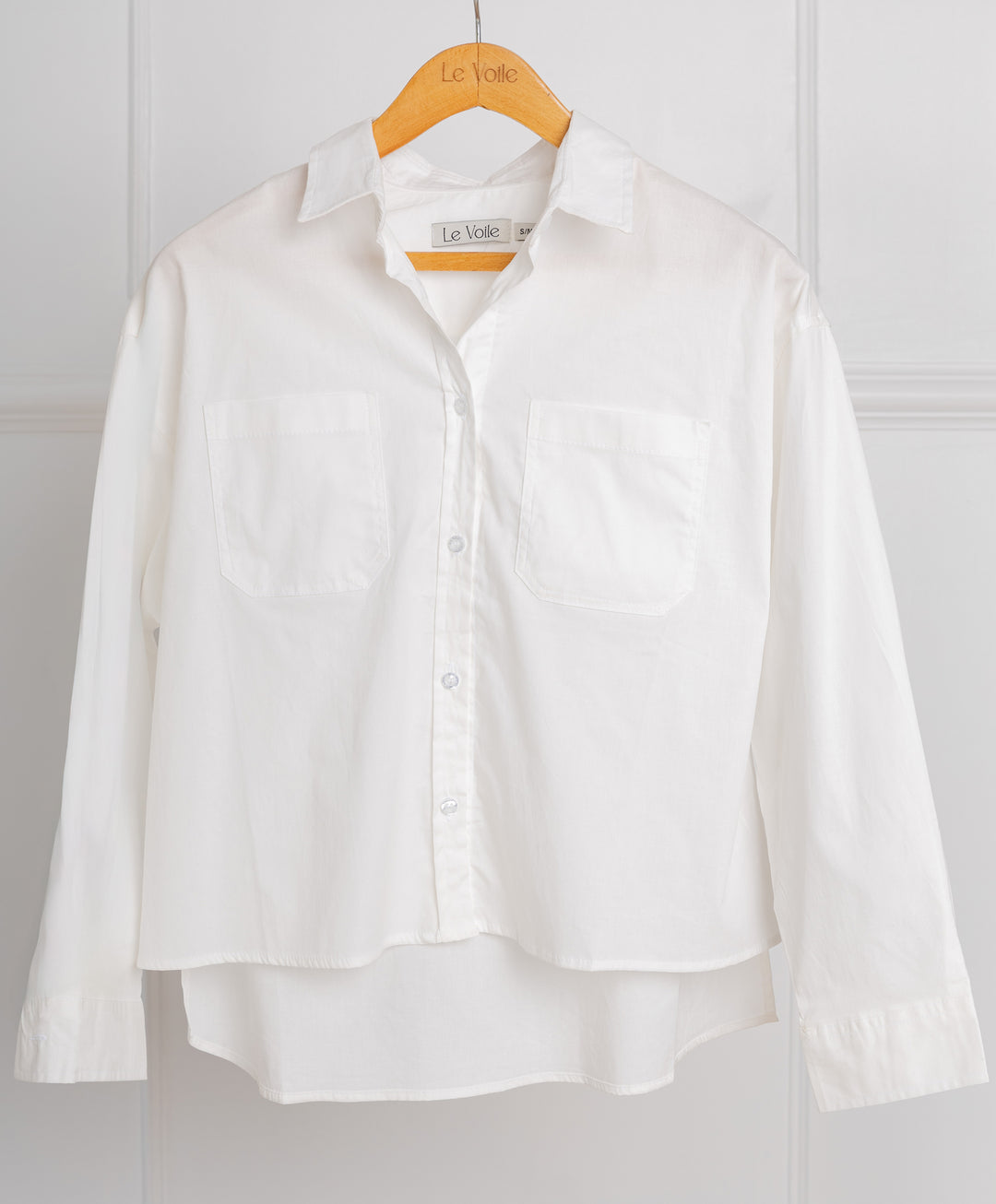 Basic Short Poplin Shirt