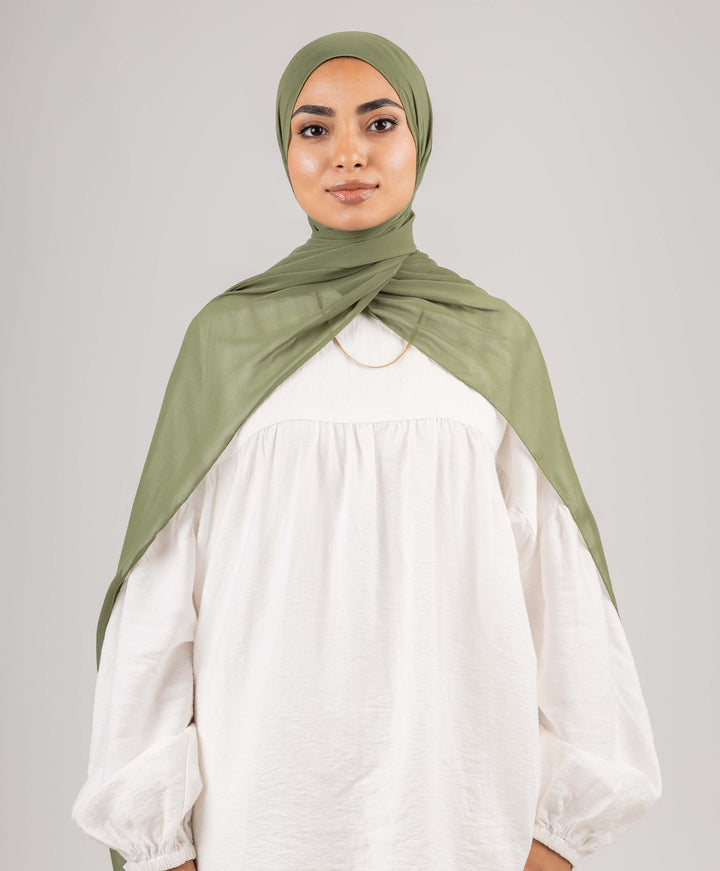 Chiffon Crinkle Scarf