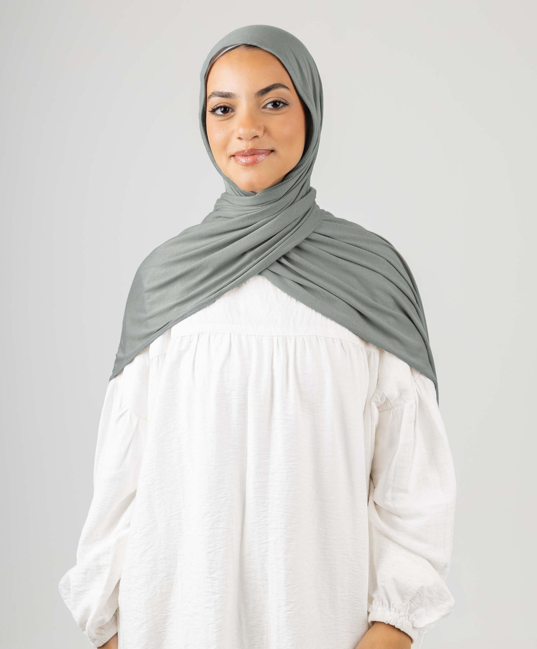 Plain Cotton Lycra Scarf