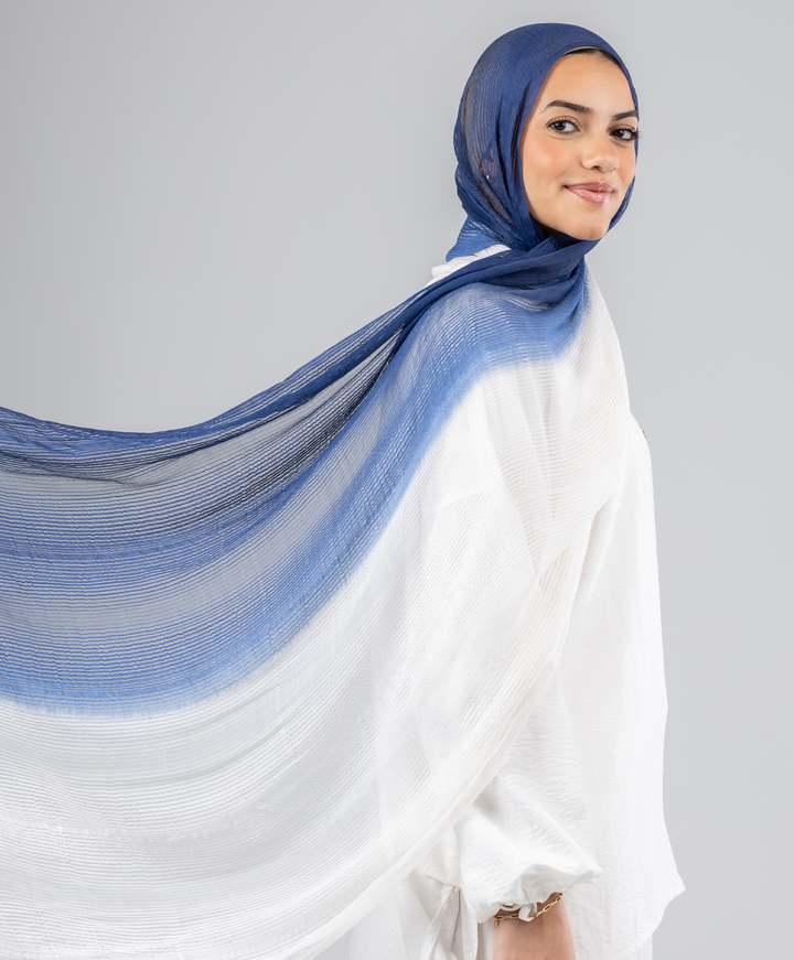 Soft Gradient Cotton Scarf