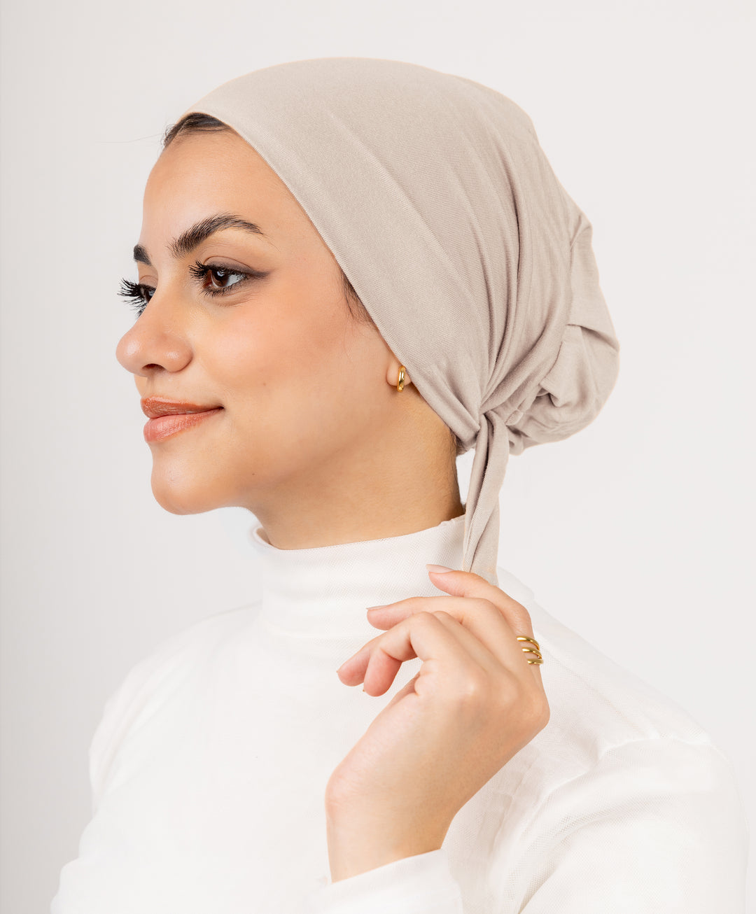 No Thread Underscarf with Tie-Back