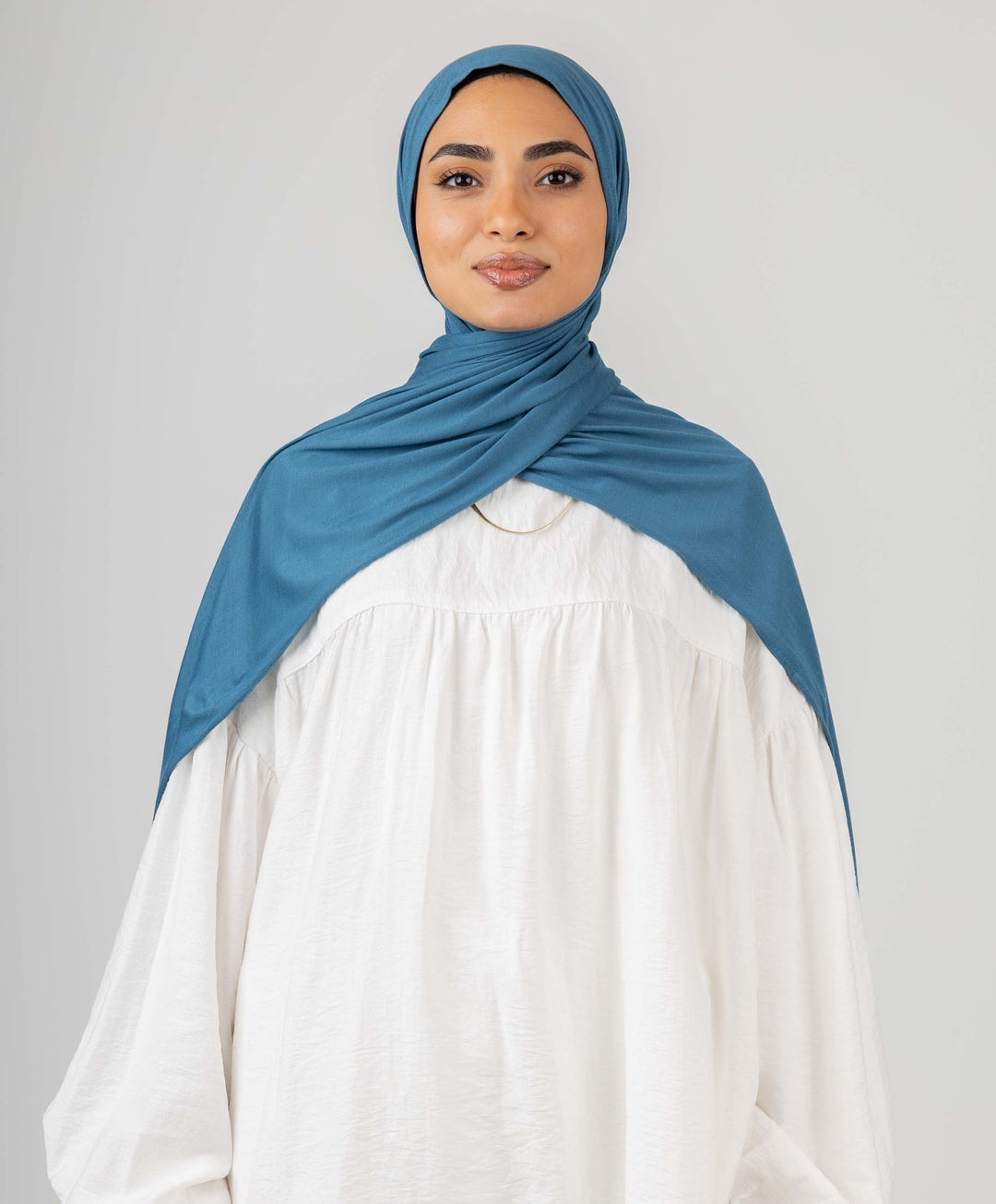Plain Cotton Lycra Scarf