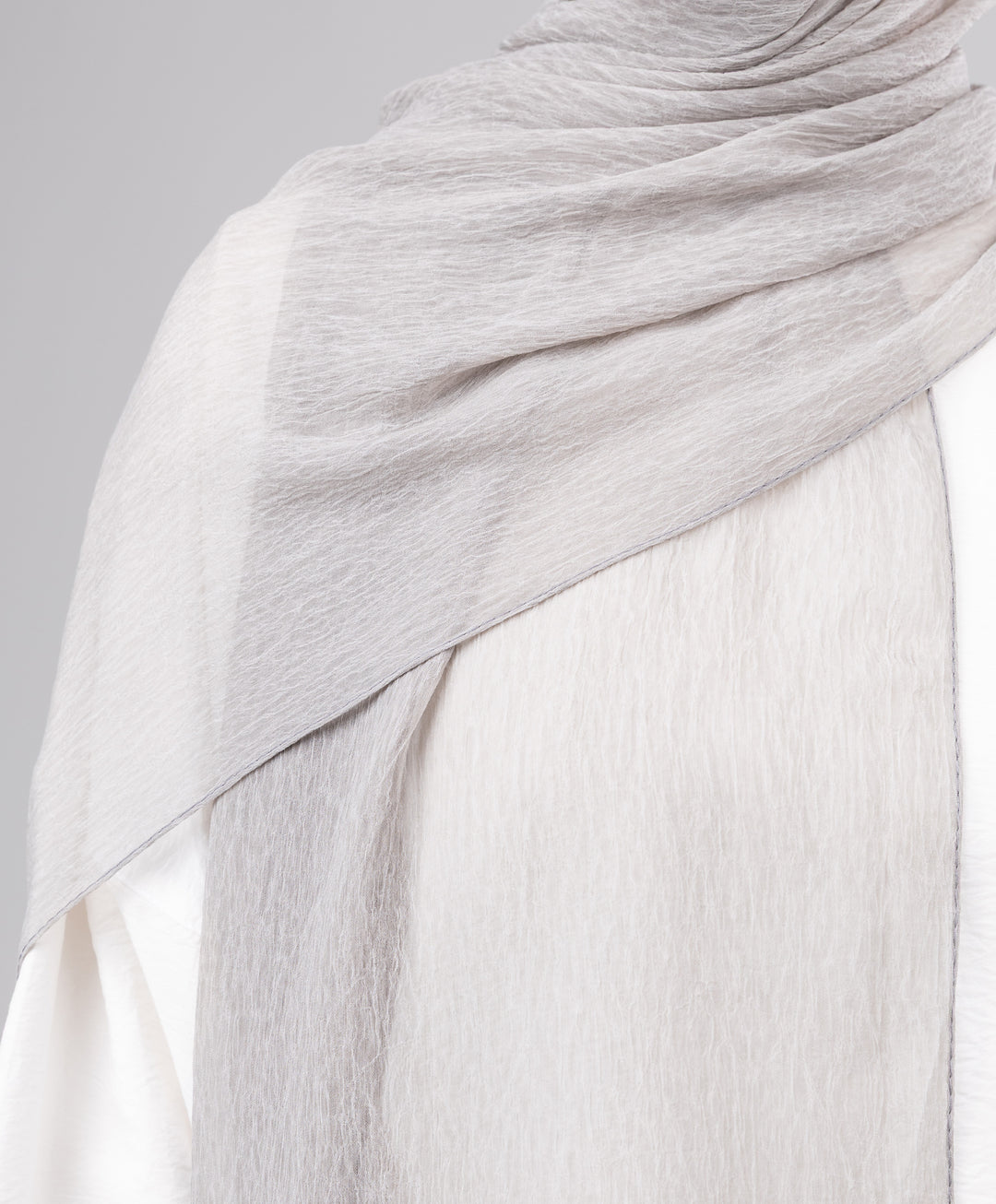 Ruffle Chiffon Scarf