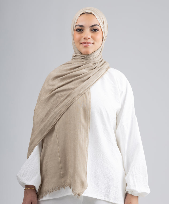 Soft Linen Marble Scarf