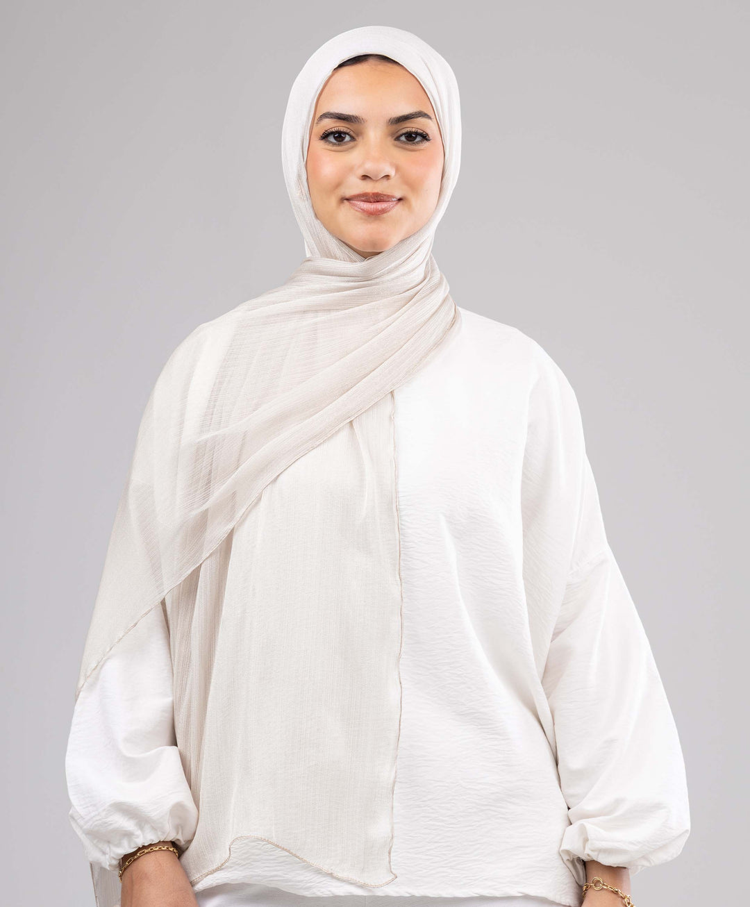 Lined Chiffon Scarf