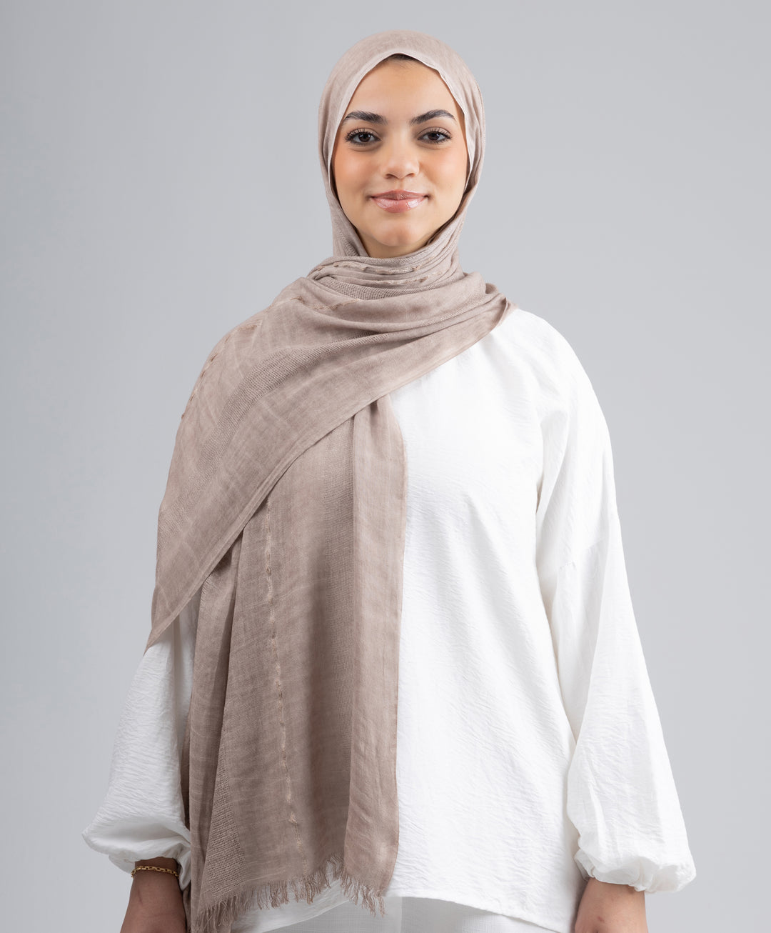 Soft Linen Marble Scarf