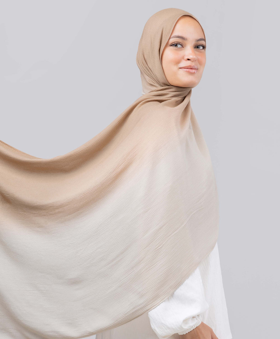 Gradient Cotton Scarf