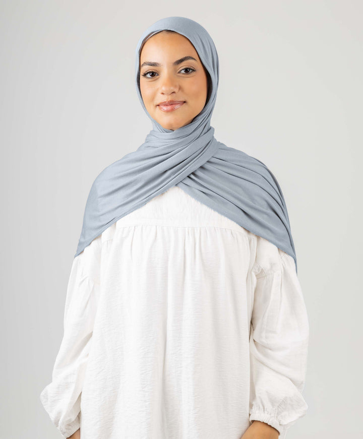 Plain Cotton Lycra Scarf