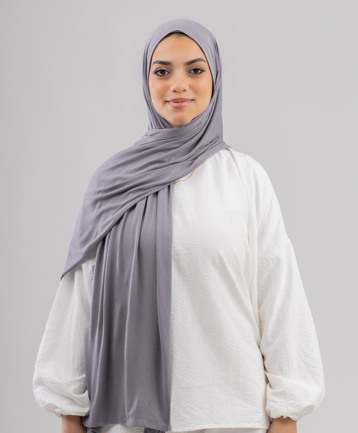 Plain Cotton Lycra Scarf
