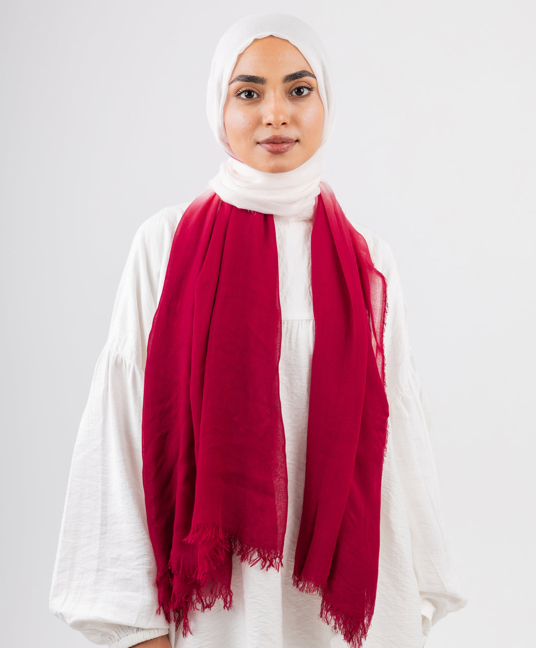 Gradient Cotton Scarf