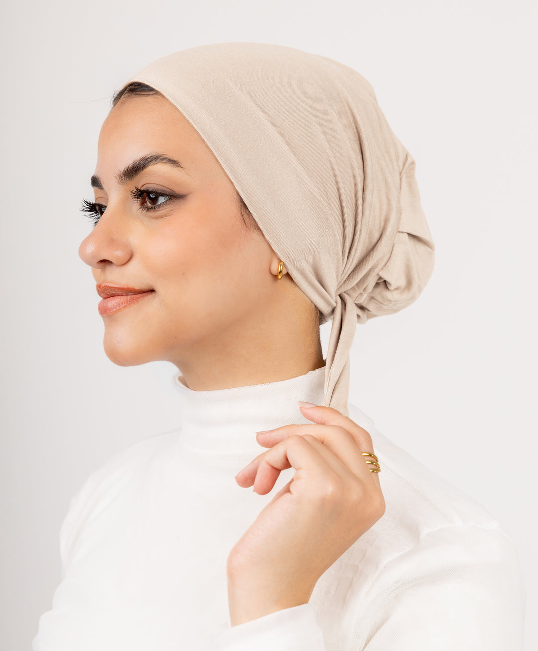 No Thread Underscarf with Tie-Back
