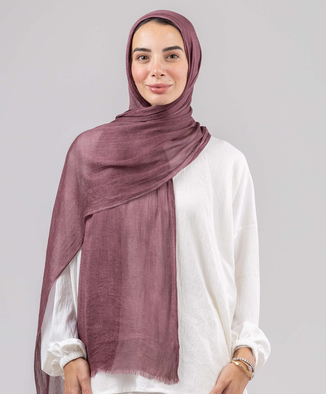 Flowy Bamboo Linen Scarf