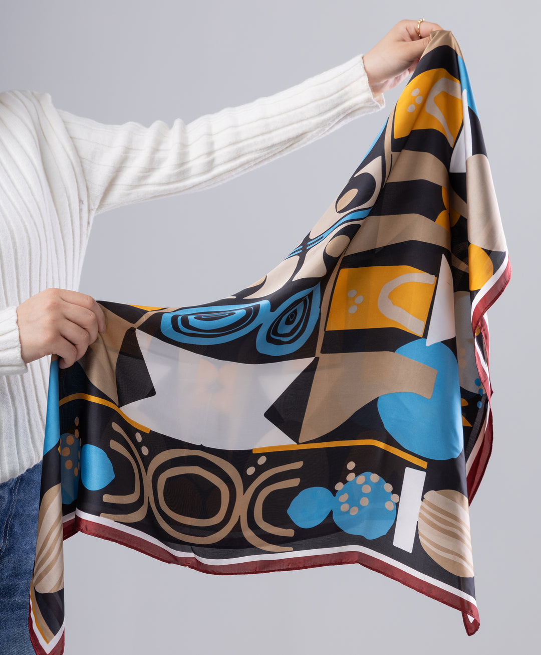 Luxury Silk Square Scarf