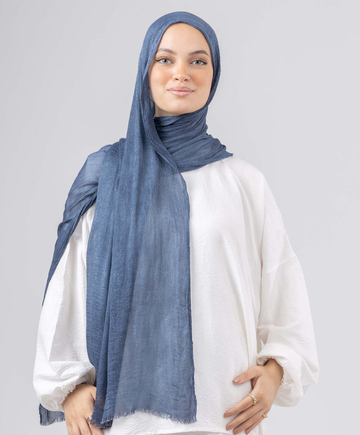 Flowy Bamboo Linen Scarf
