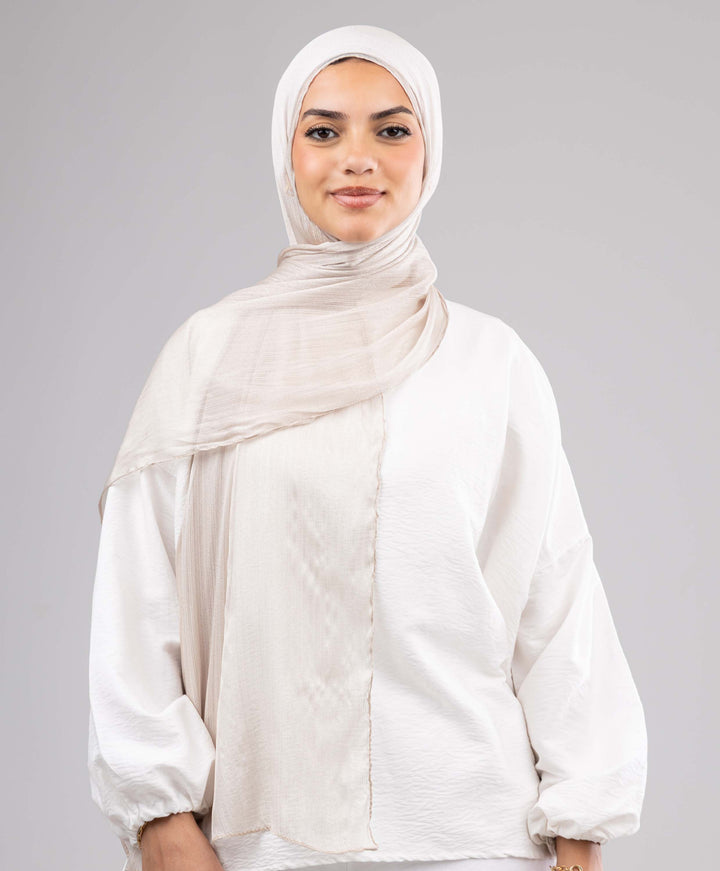 Lined Chiffon Scarf