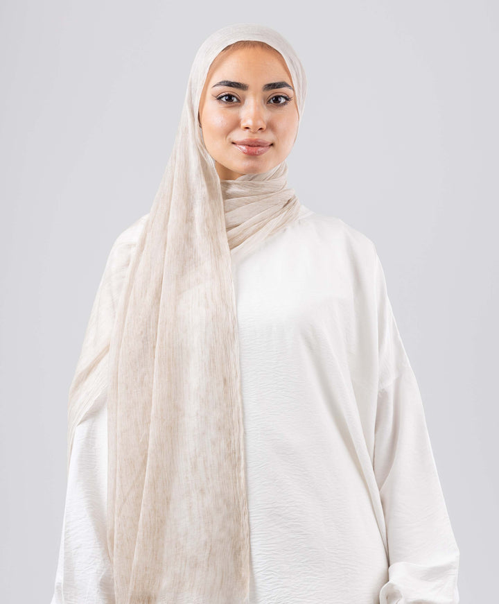 Rumpled Cotton Scarf