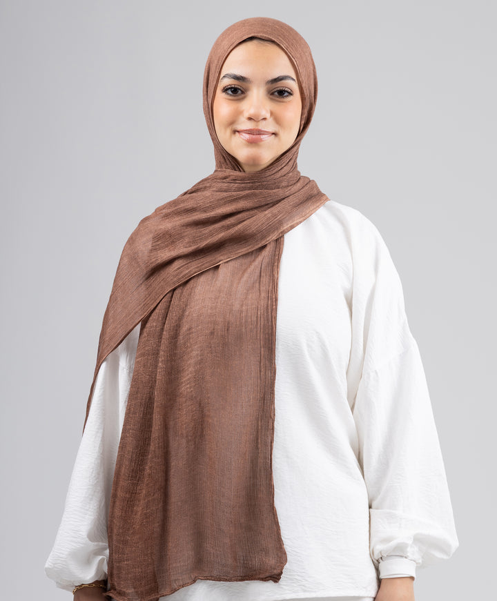 Breezy Linen Marble Scarf