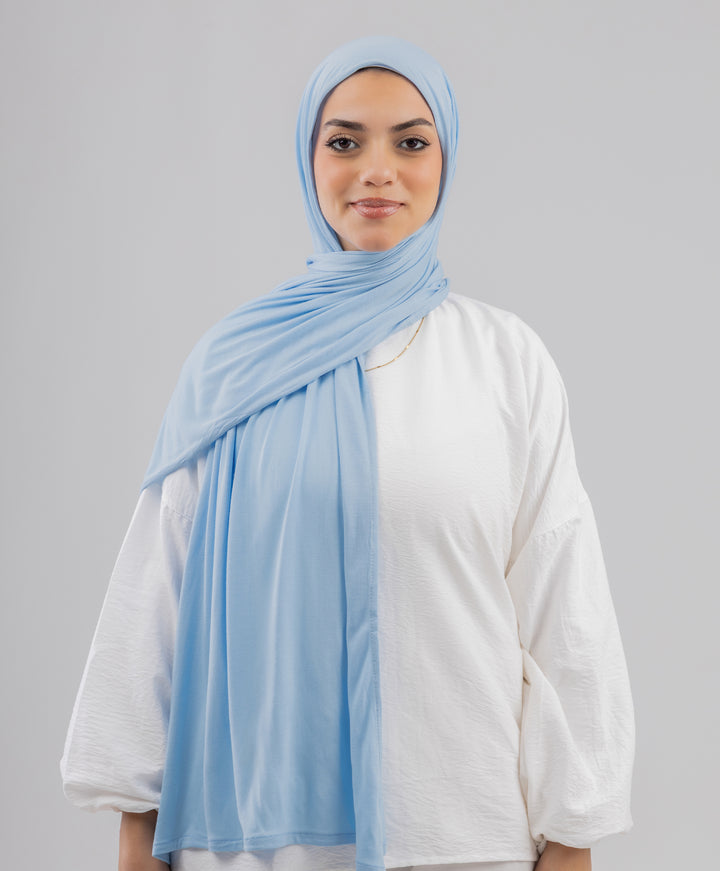 Plain Cotton Lycra Scarf