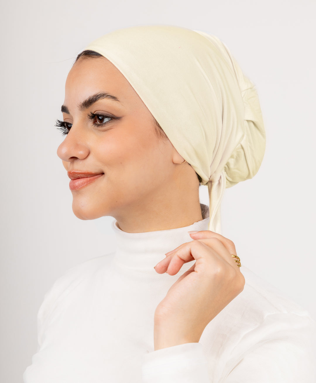 No Thread Underscarf with Tie-Back