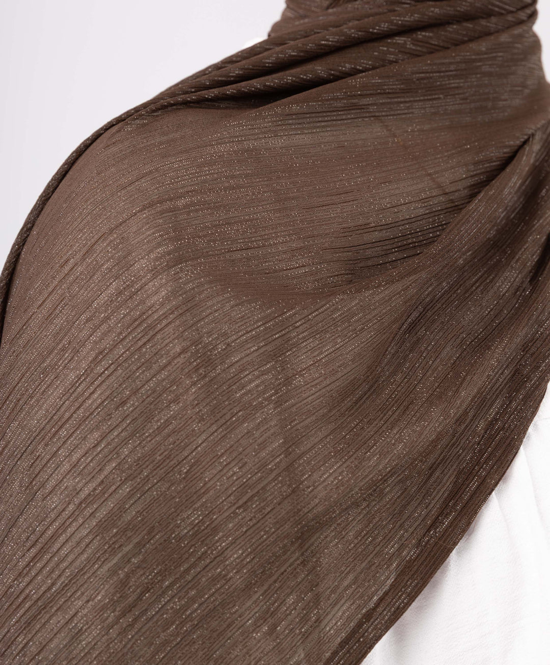 Glittery Chiffon Scarf