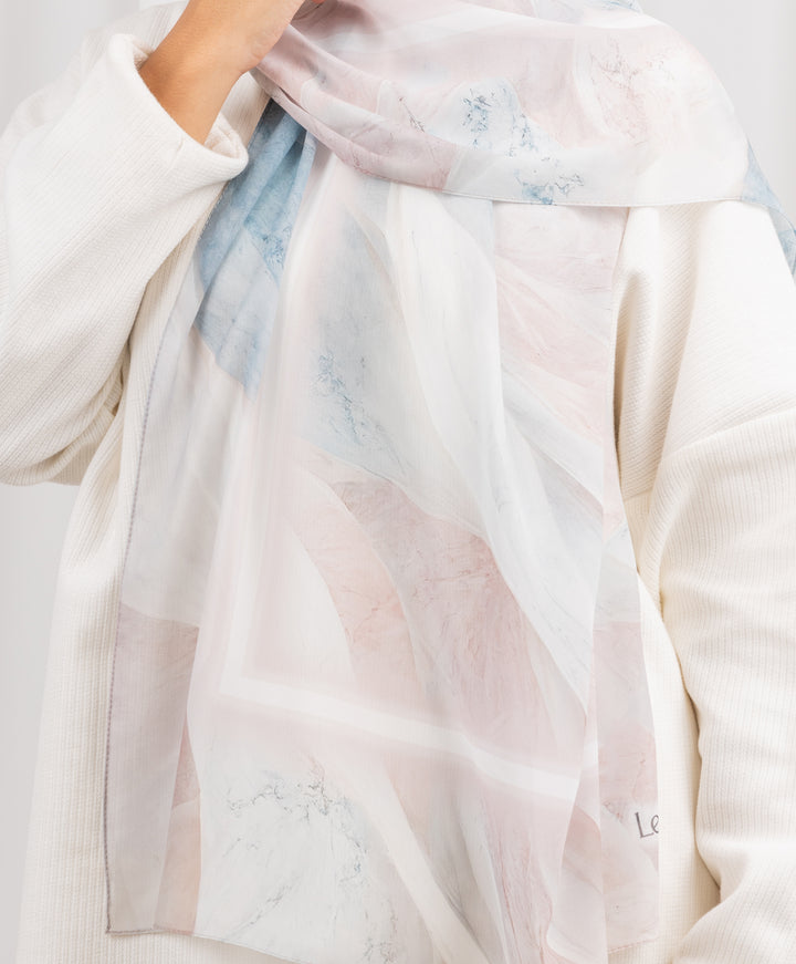 Sooth Printed Chiffon Scarf