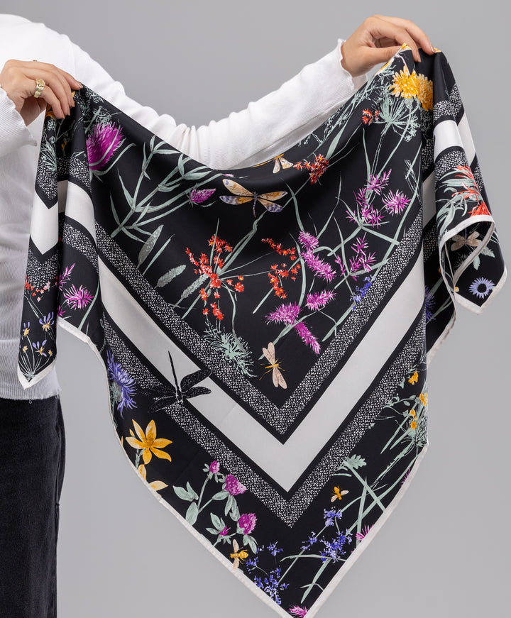 Luxury Silk Square Scarf