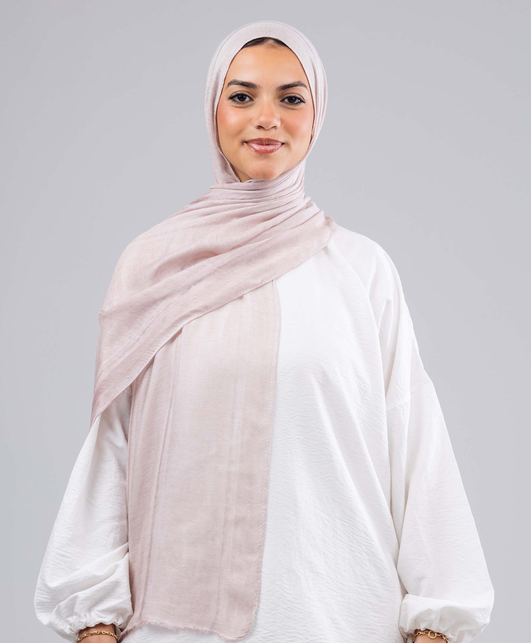 Lined Marble Cotton Scarf