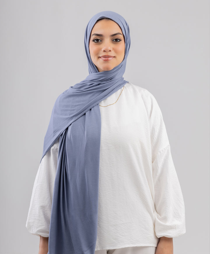 Plain Cotton Lycra Scarf