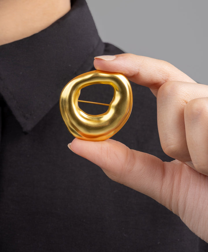 Mini Loop Brooch