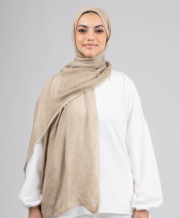 Breezy Linen Marble Scarf